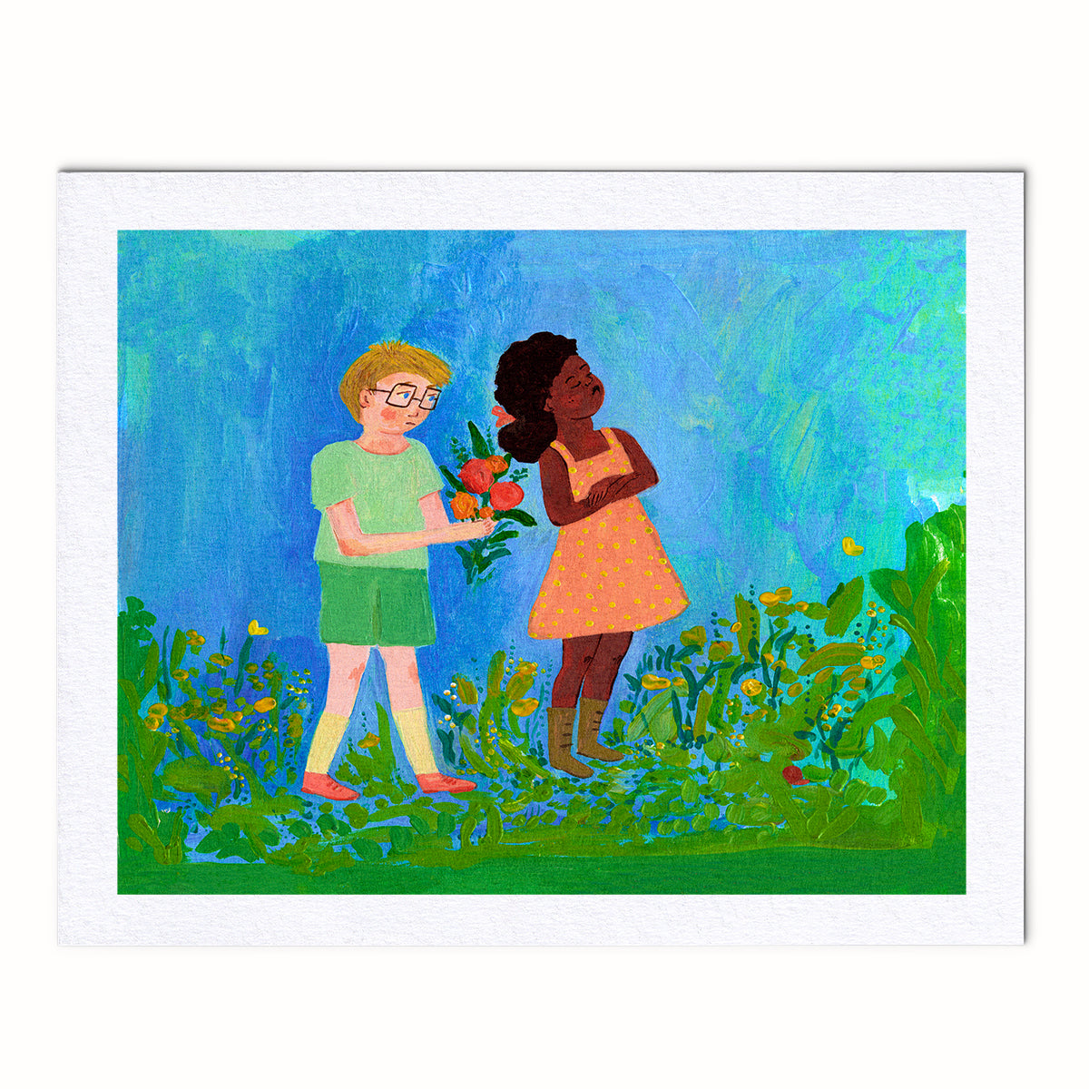 Mending a Broken Heart - Archival Art Print