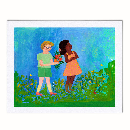 Mending a Broken Heart - Archival Art Print